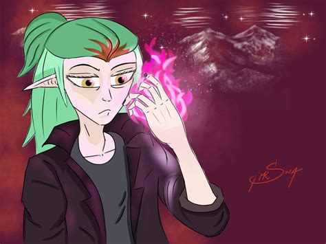Beta Amity Tries A Magic Trick .